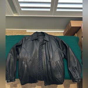 Men's large lamb skin jacket